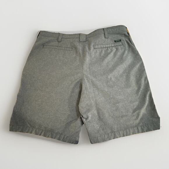 GH Bass & Co Men’s Size 40 Gray Flat Front Casual Shorts - Picture 4 of 4
